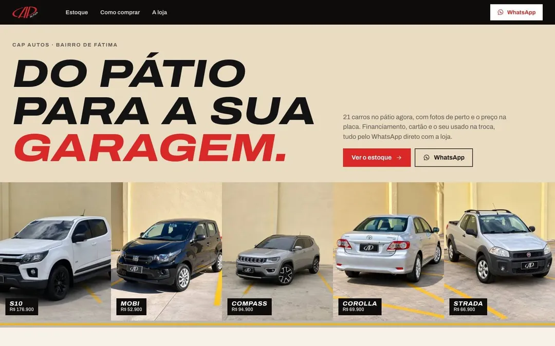 Prévia do layout Pátio